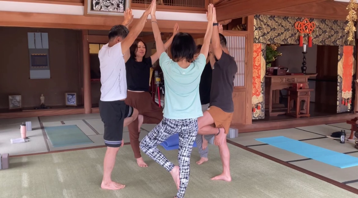 正傳寺　寺小屋　ヨガ教室
