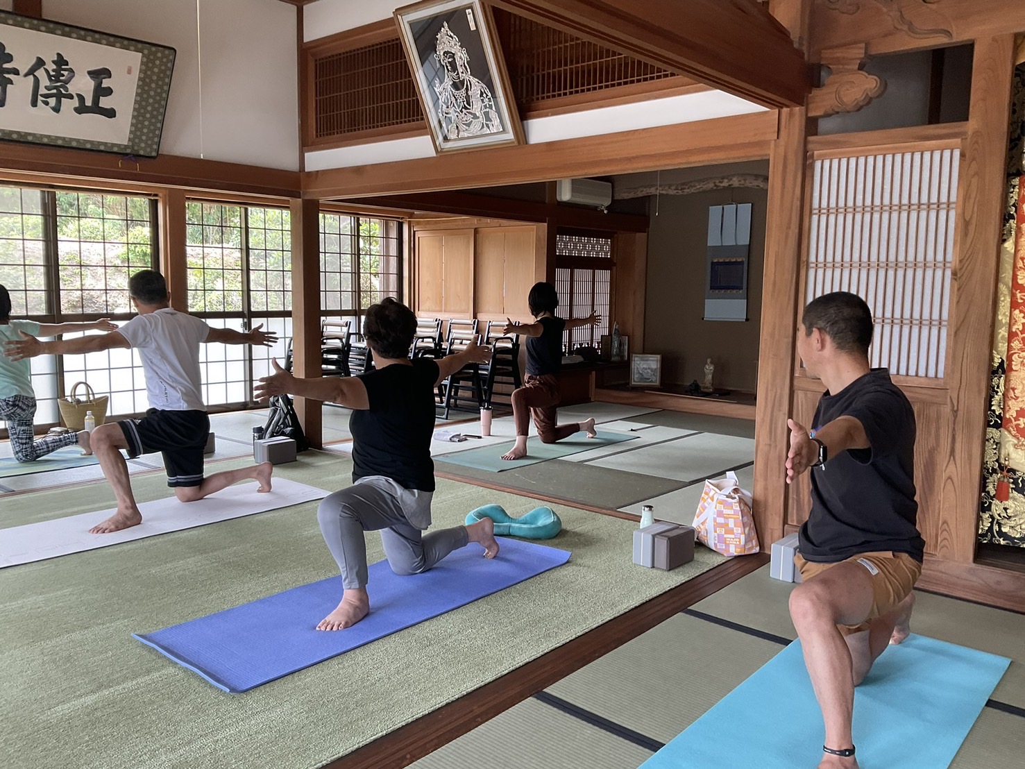 正傳寺　寺小屋　ヨガ教室