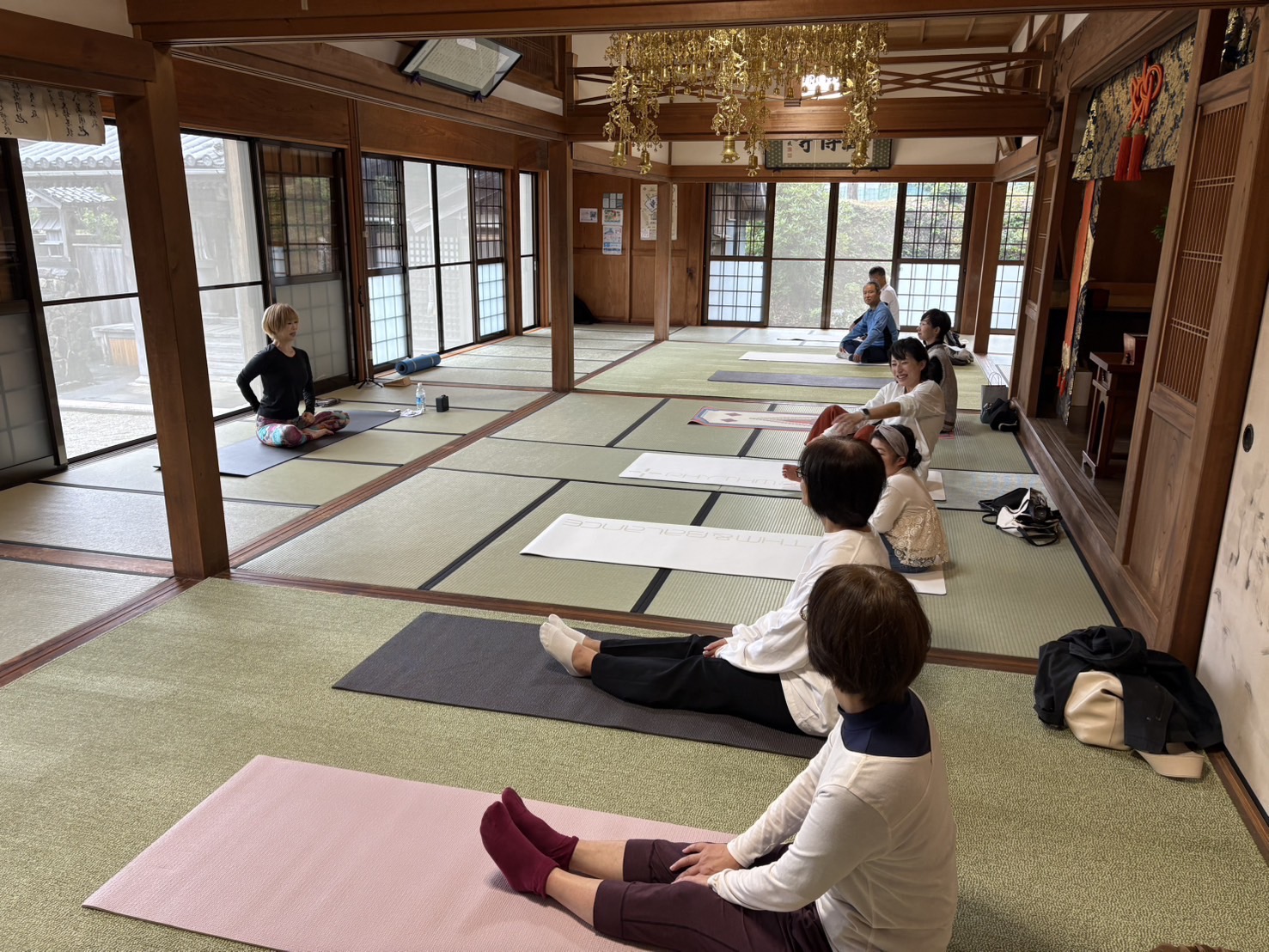 正傳寺　寺小屋　ヨガ教室